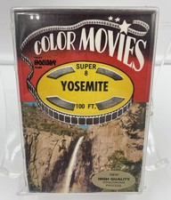 Vintage Super 8 Holiday Film Corporation 1015 Yosemite Color Movie 100 Feet