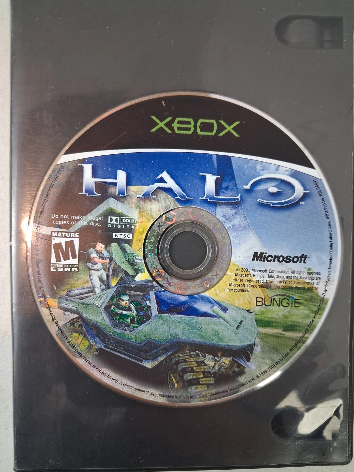 Halo: Combat Evolved (Microsoft Xbox, 2001) Tested Disc ONLY No Manual *READ*