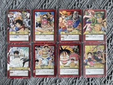 2001 One Piece Carddass Hyper Battle Luffy Pirates H14 H31 H36 H29 H37 H38 H32