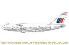 JC Wings 1:400 747SP United Airlines N538PA