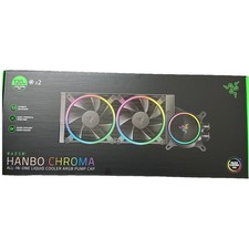 Razer Hanbo Chroma RGB AIO Liquid Cooler 240MM ARGB Pump Cap - New- Unopened