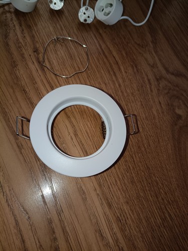 10Pcs 2" Downlight Fitting Holder, MR16 GU5.3 GU10 Lamp Holder, White - Afbeelding 4 van 6