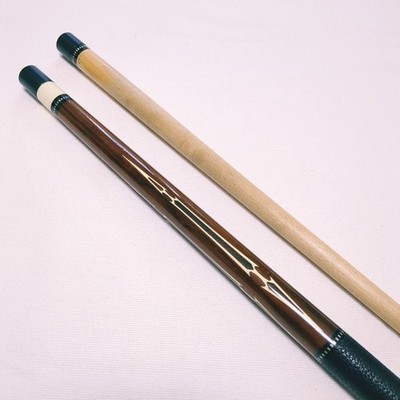 Adam Cue AJC Model Twin Joint ACSS Shaft Leather Wrap Billiard