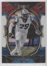 2022 Panini Select Concourse Tri-Color Prizm 199/249 Ikem Ekwonu #34 0nr3