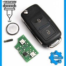TELECOMANDO 1J0959753AG 434Mhz ADATTO A VW GOLF SEAT LEON SKODA FABIA + FRESATUR
