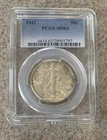1942 Walking Liberty Half Dollar Graded MS63 by PCGS