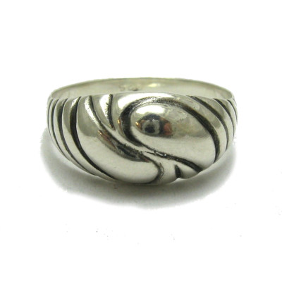 Stylish Sterling Silver Ring Solid 925 R001737 Empress Nickel Free
