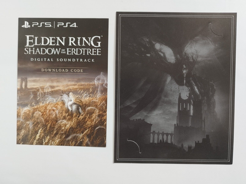 Elden Ring Shadow of The Erdtree Collector's Edition Artbook w/Soundtrack Code - Picture 7 of 7