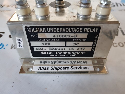 WILMAR UNDERVOLTAGE RELAY 410DCX-B - Picture 2 of 3