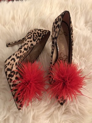 sam edelman feather pumps
