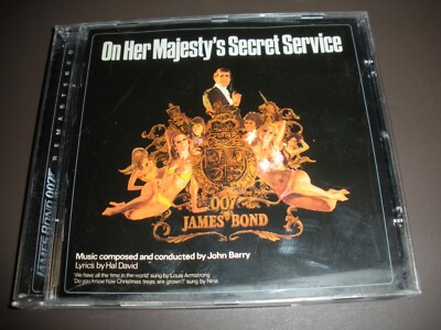 CD Original Soundtrack IM GEHEIMDIENST IHRER MAJESTÄT Remastered James Bond 007