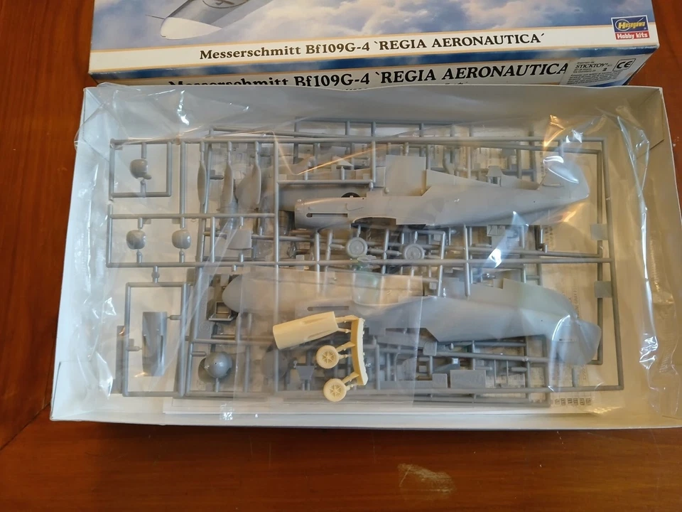 Hasegawa Messerschmitt Bf 109G-4 1/48 Regia Aeronautica Serie Sigillato - Immagine 3 di 3