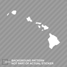 Hawaiian Islands Sticker Decal Vinyl Hawaii Hawaii