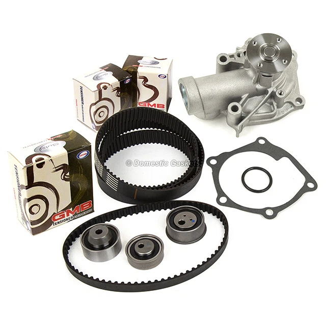 Kit de correa de distribución apta para bomba de agua apta para 08-12 Mitsubishi Galant Eclipse 2.4 SOHC 4G69 Foto 4 de 4