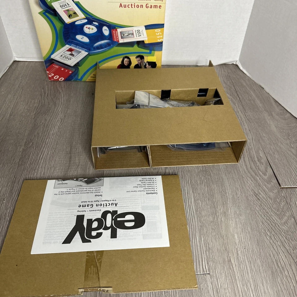 Vintage 2001 EBay Auction Electronic Talking Board Game Hasbro - Image 4 of 4