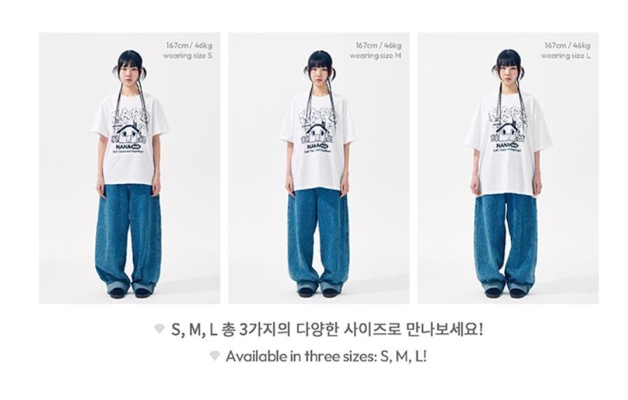 NANA bnb WITH SEVENTEEN Official GOODS MD MINGYU T-Shirt L
