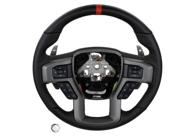 Ford Racing Red Sightline Performance Steering Wheel Kit Fits 15-18 F-150 Raptor