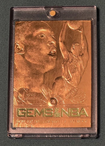 1996-97 Flair Showcase Kobe Bryant Gems of the NBA Legacy 23 Karat RC #1777/1996