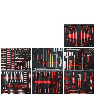 MEPHISTO Carrello porta attrezzi inserti set di 7 inserti in schiuma rigida dotato di attrezzi