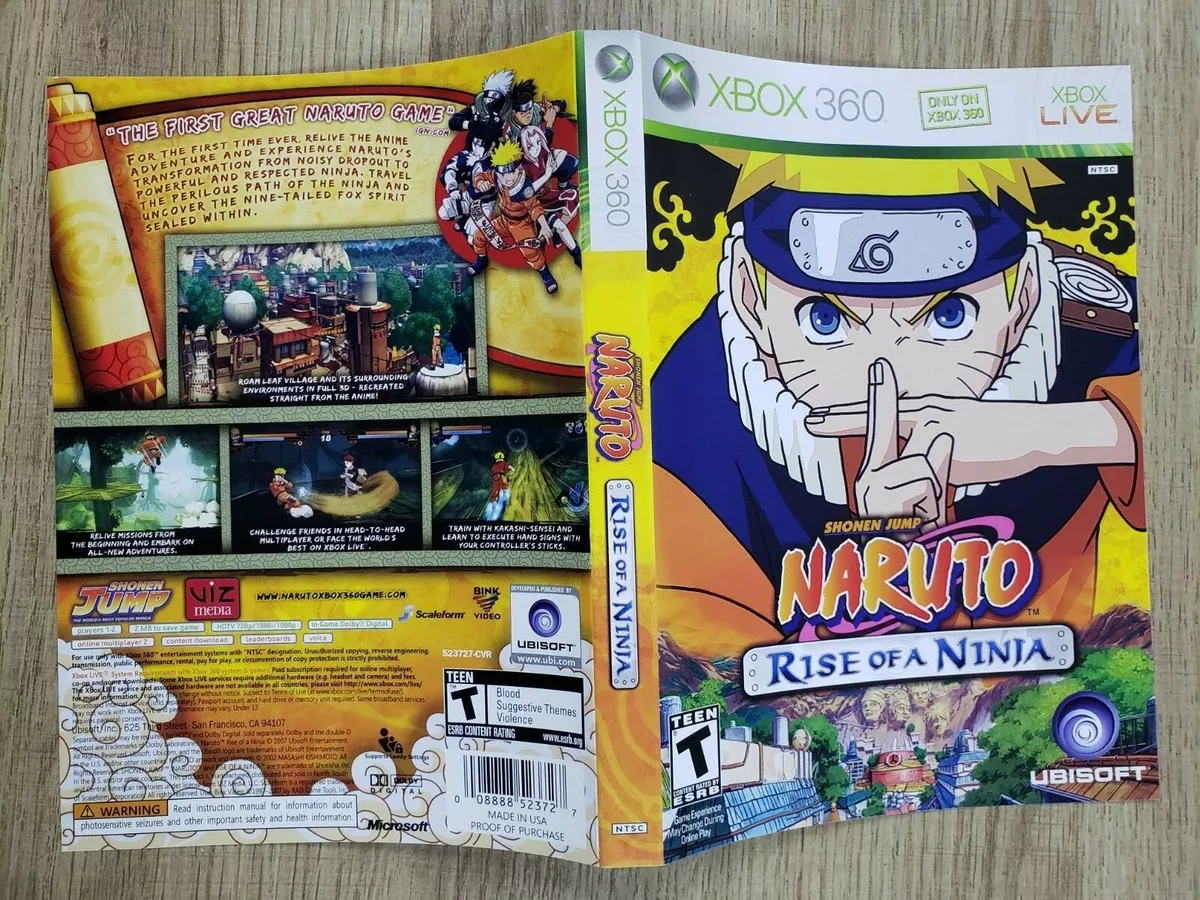  Naruto: Rise of a Ninja - Xbox 360 : Video Games