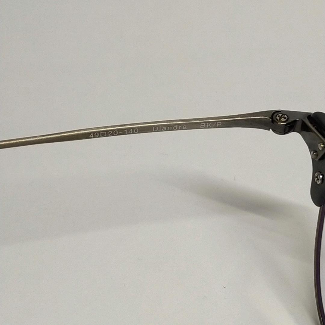 OLIVER PEOPLES diandra 49□20-140 Black Flame B Titanium Made in