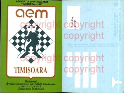 465733,Aem Timisoara 1997 Turnier Schach Chess Sport