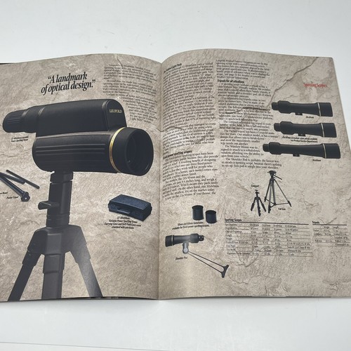 1996 Leupold Field Spotting Scopes Binoculars Sales Brochure Catalog Accessories - Picture 9 of 13