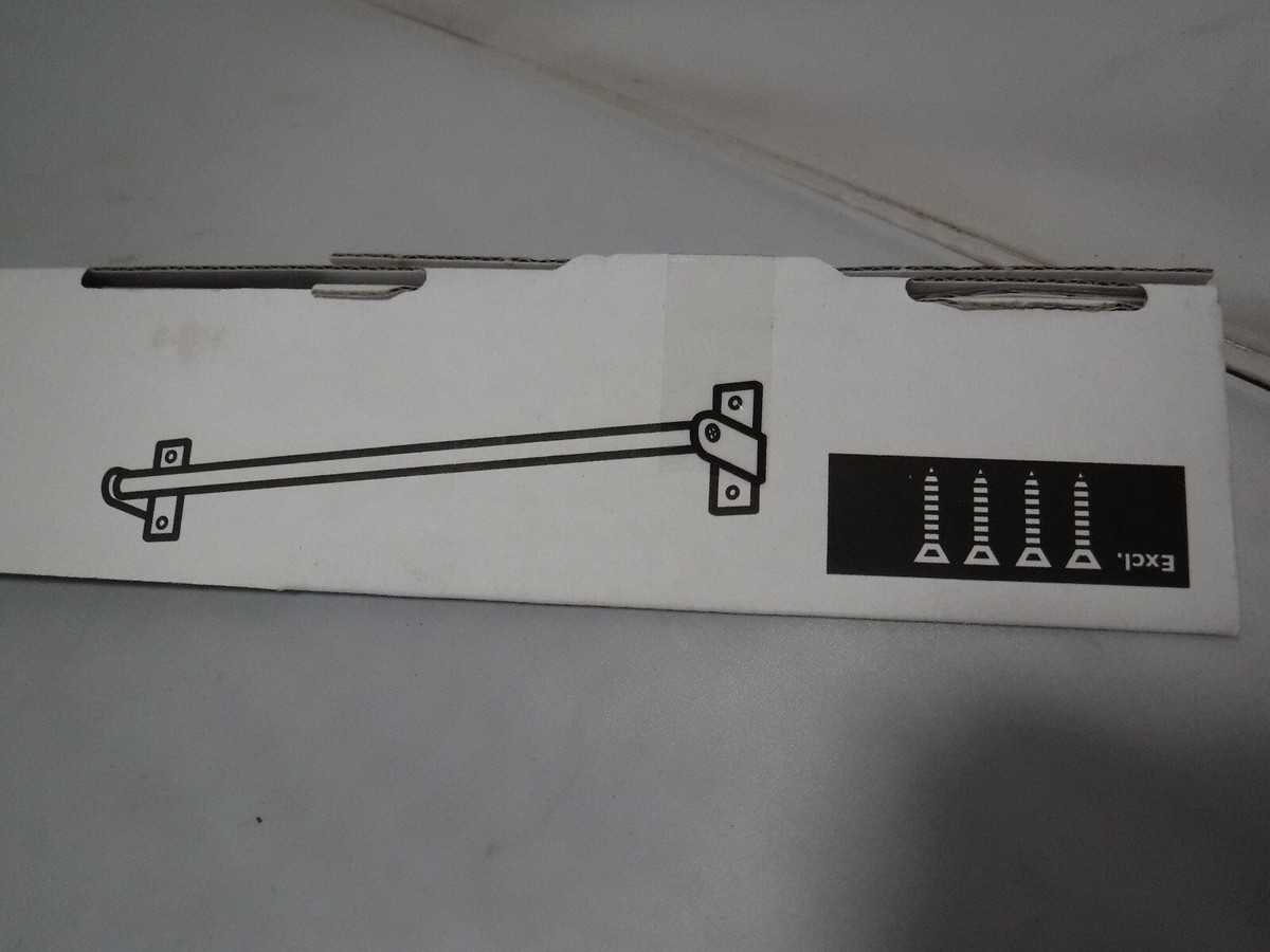 IKEA Grundtal Rail Utensil Rack Wall-Mount Stainless 23 1/4