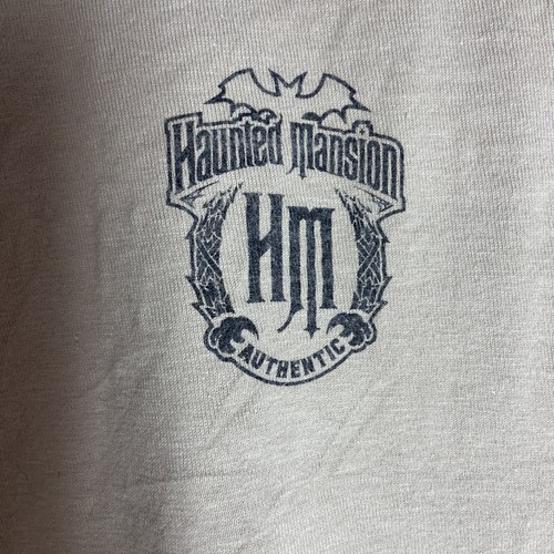 Disney Haunted Mansion Bat Collage Shirt 2XL Beige - Picture 5 of 6