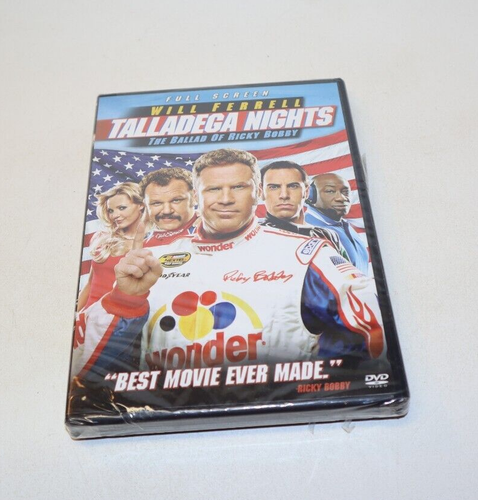 NEW SEALED- Talladega Nights Fullscreen Will Ferrell John C Reilly FREE SHIPPING - 第 1/3 張圖片