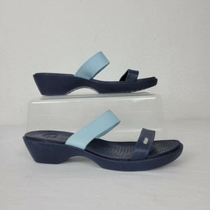 crocs double strap sandals