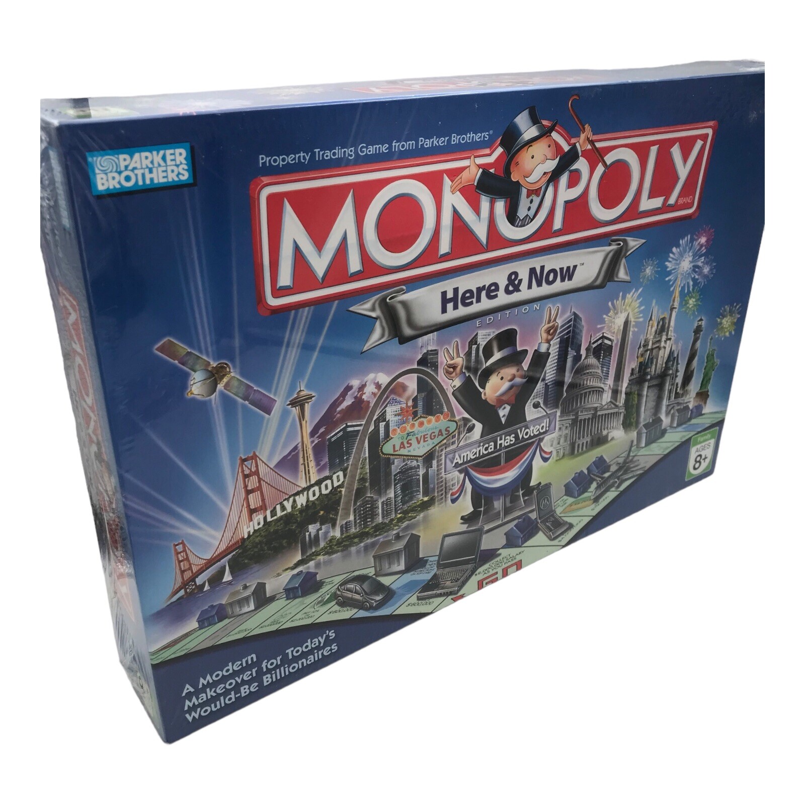 Monopoly  America Has Voted 2006 Edition Board Game Here &amp; Now - SEALED Read