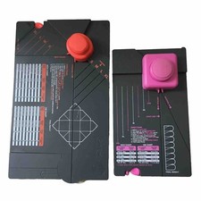 Lot of 2 WE R Memory Keepers Gift Box  Flower Punch boards