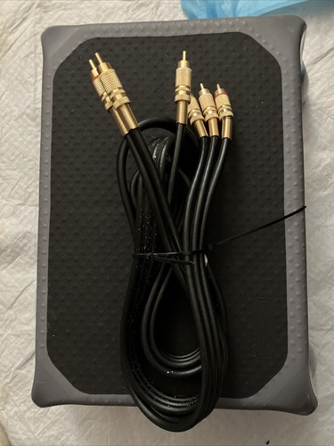 Eagle 75”Python 3 RCA Male To Male 3RCA Male Composite Cable Gold Plate Connecto - Picture 3 of 3