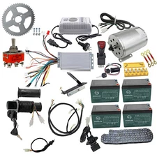  48v 1800w Brushless Motor Controller Kit For Electric Go Kart ATV Quad Trike 
