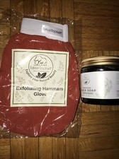 Naturalny słoń Marokańskie czarne mydło z olejkiem eukaliptusowym 200g (7oz)