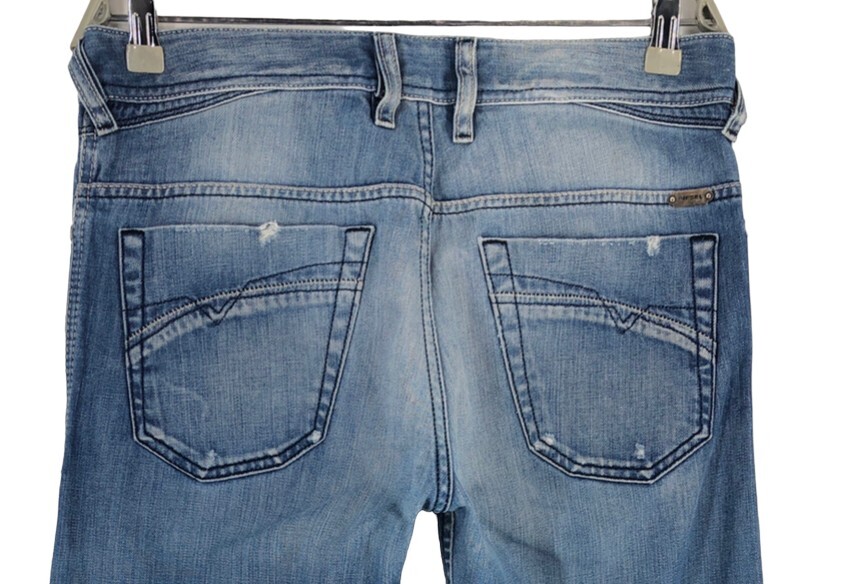 Jean Diesel Iakop 3D Regular Slim-Pareted - Taille W27 L32 - Neuf Avec étiquettes - Gris
