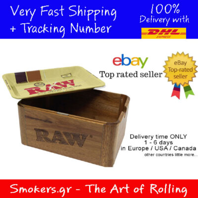1x RAW Cache Box Mini + GIFT 10x RAW KS Papers