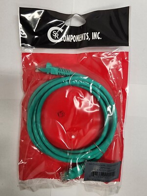 SR Components C6PCGN5 Cat 6 Patch Green 5'