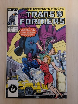 Transformers #31 Comic Book Marvel. 1st Print. Free Shipping.Very Good Condition