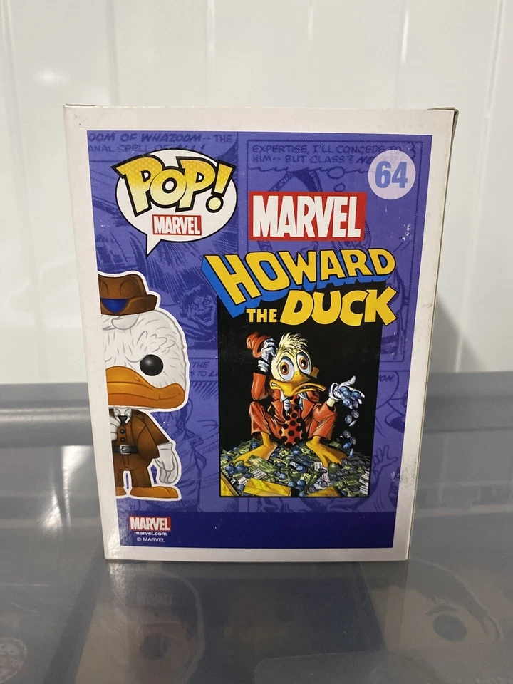 Howard El Pato Funko Pop! Vinilo #64 Marvel Foto 3 de 4