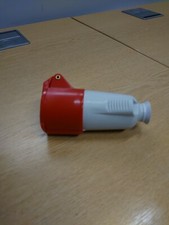 Gewiss Trailing Socket 16A 4 pin GW62008 3P&E Red 3 Phase 400v 415v IP44 GW62008