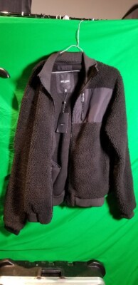 ''Only Sons'' mens black 2-zipper 2 tone jacket ...NEVER WORN