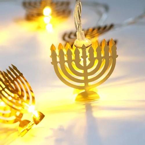 LED Candle Light Chanukah Lamp Hanukkah Night Light for Party Decoration - Picture 5 of 5