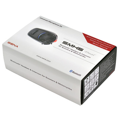 Sena SMH5D-10 Bluetooth Einheit Uni Mikrofon Set - Doppelpack