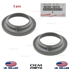 2pcs Genuine Rear Spring Lower Insulator Coil 2000-2006 Toyota Echo Scion xA xB