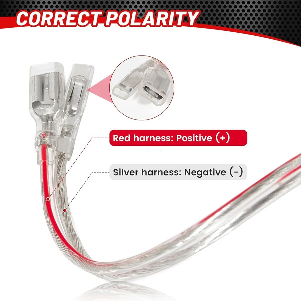 Adaptador y arnés de altavoz de puerta trasera de 6,5 pulgadas para Subaru XV Crosstrek 2012-2015 Foto 4 de 4