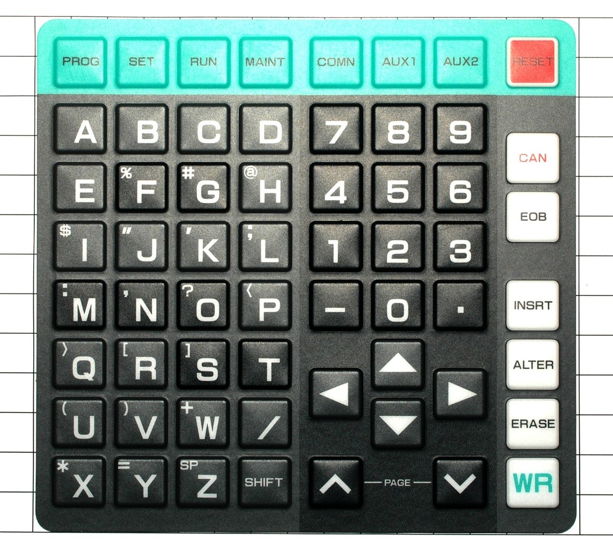 Yaskawa I-80 Yasnac Sheet Key Panel Membrane Overlay NEW [PZM] | eBay