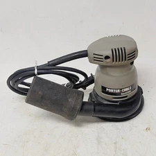 Porter Cable Model 333 5" Random Orbit Finishing Sander -Tested Working, New Pad