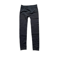 Connection 18 Women's Black Seamless Fleece Lined Leggings